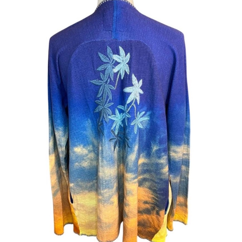 Johnny Was Sunflower sweater ultra RARE NWT - Picture 2 of 12